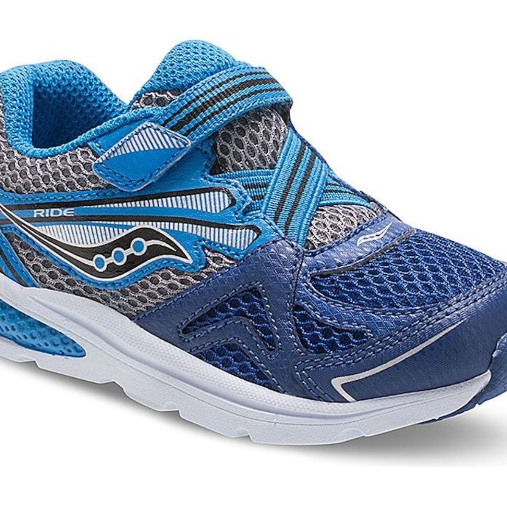 NEW: Saucony ST57170 B Baby Ride Sneakers NAVY / BLUE SZ 10-M